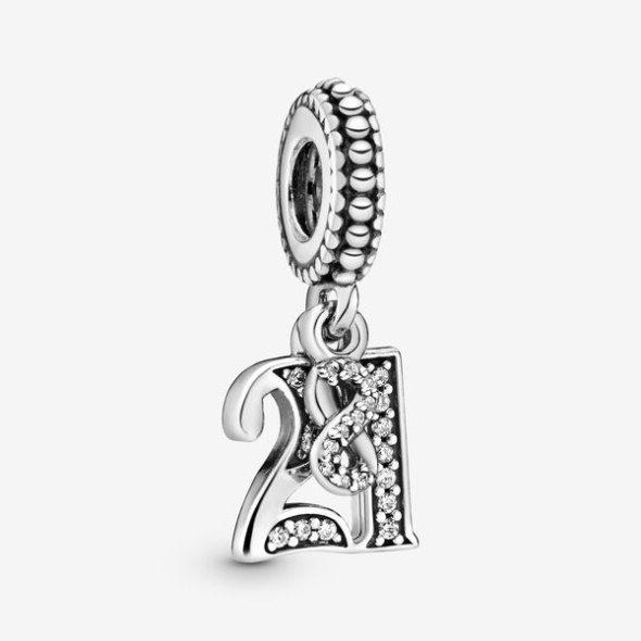 21St Celebration Dangle Charm Pandora CA
