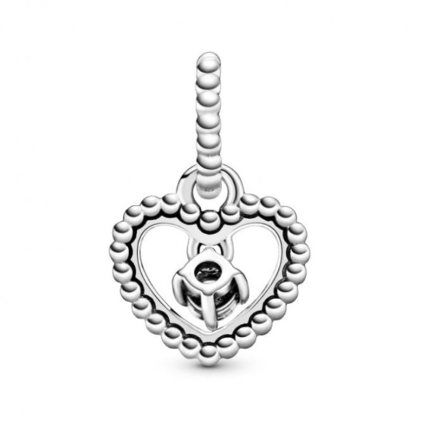 April Birthstone Heart Charms Pandora CA