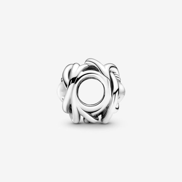 April Clear Eternity Circle Charm Pandora CA