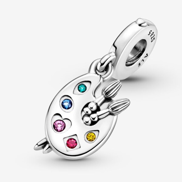 Artist\s Palette Dangle Charm Pandora CA