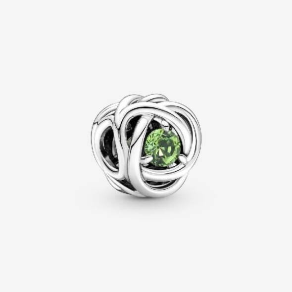 August Birthstone Eternity Circle Charms Pandora CA