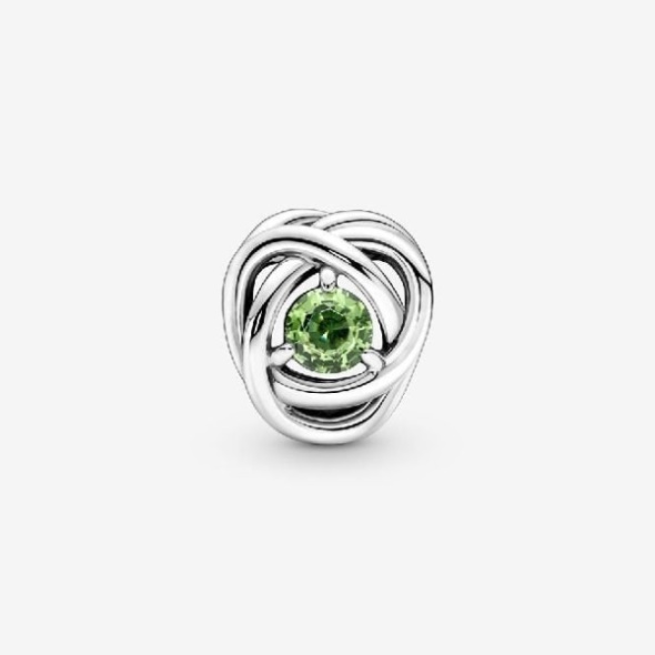 August Birthstone Eternity Circle Charms Pandora CA