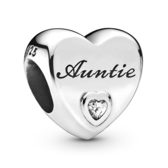 Auntie Love Heart Charms Pandora CA