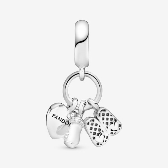 Baby Bottle And Shoes Dangle Charm Pandora CA