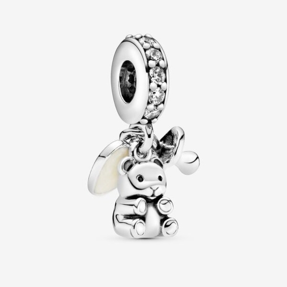 Baby Teddy Bear Dangle Charm Pandora CA