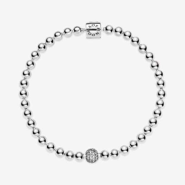 Beads  Pave Bracelet Brand Pandora CA