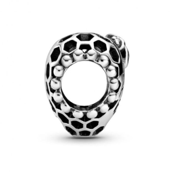 Bee Happy Honeycomb Heart Charms Pandora CA