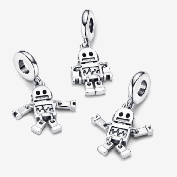 Bestie Bot Robot Dangle Charms Pandora CA