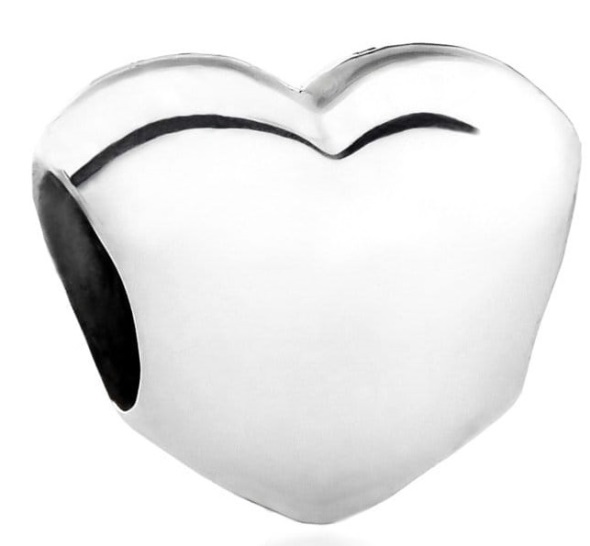 Big Smooth Heart Charm Pandora CA