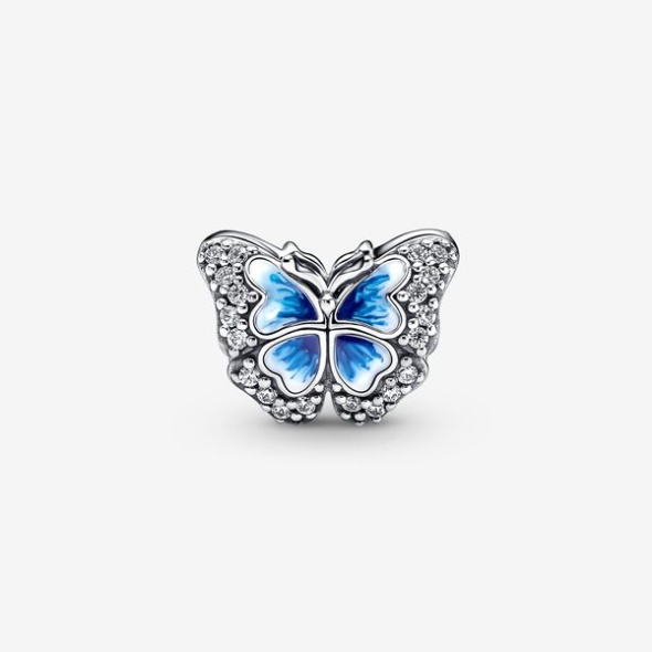 Blue Butterfly Sparkling Charm Pandora CA