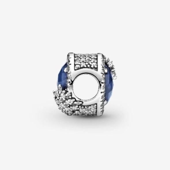 Blue Dazzling Snowflake Charms Pandora CA