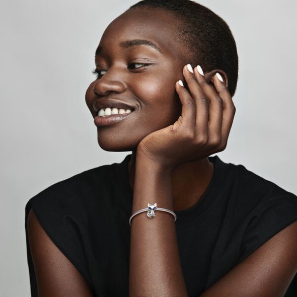 Blue-Eyed Fox Charm Pandora CA