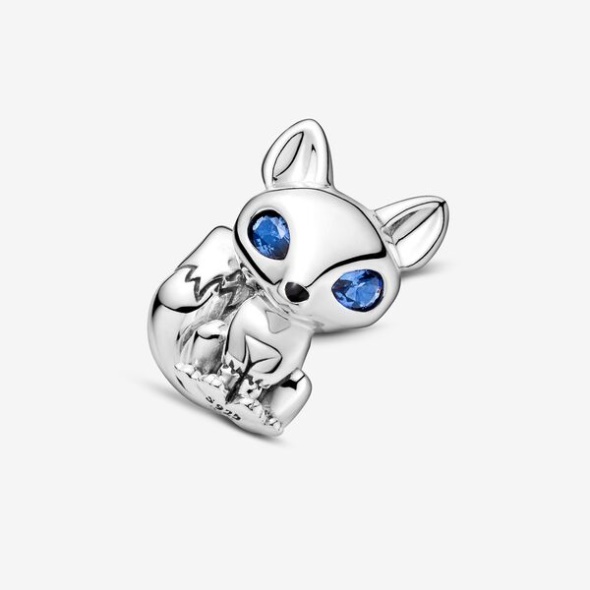 Blue-Eyed Fox Charm Pandora CA