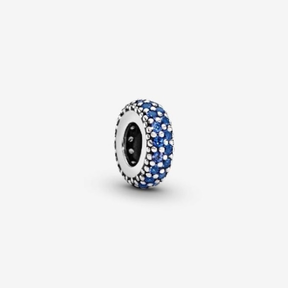 Blue Sparkle Spacer Charms Pandora CA