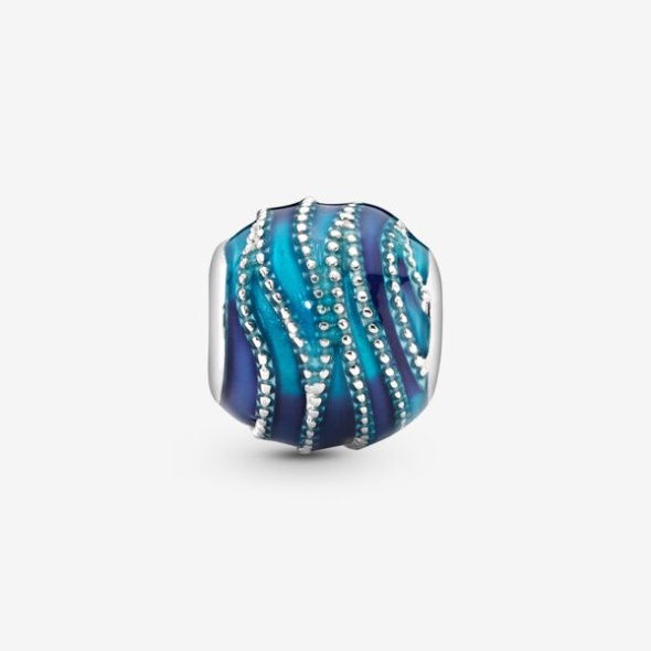 Blue Wave Charm Pandora CA