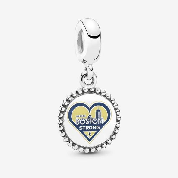 Boston Strong Dangle Charm Pandora CA
