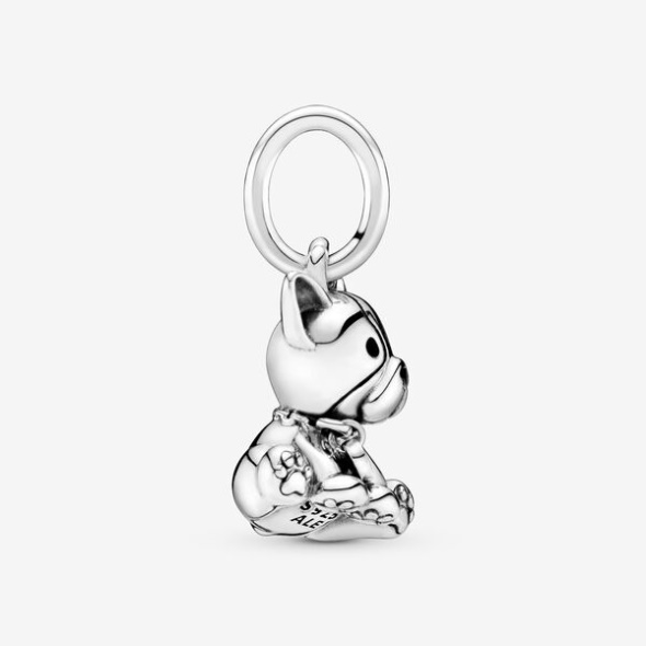 Bulldog Puppy Dog Dangle Charm Pandora CA