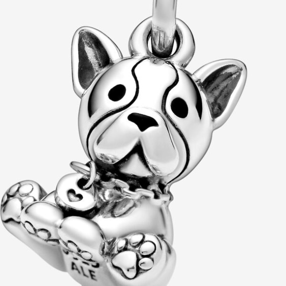 Bulldog Puppy Dog Dangle Charm Pandora CA
