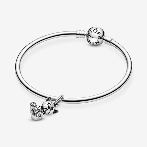 Bulldog Puppy Dog Dangle Charm Pandora CA