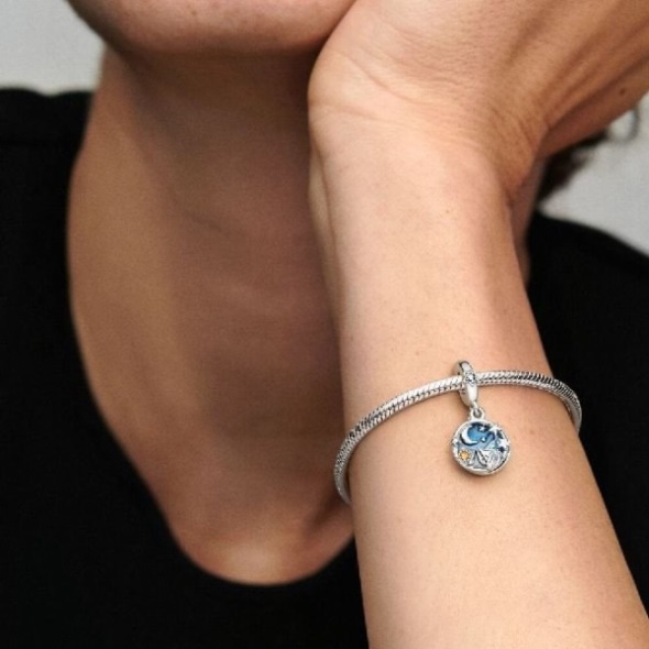 Camping Night Sky Double Dangle Charms Pandora CA