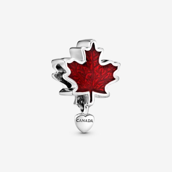 Canada Red Maple Leaf Charm Pandora CA