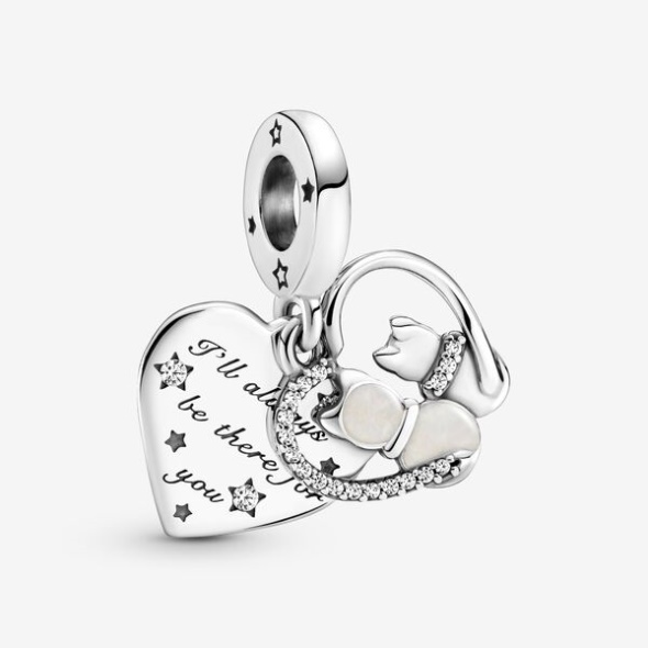 Cats Hearts Dangle Charm Pandora CA