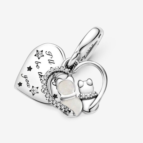 Cats Hearts Dangle Charm Pandora CA