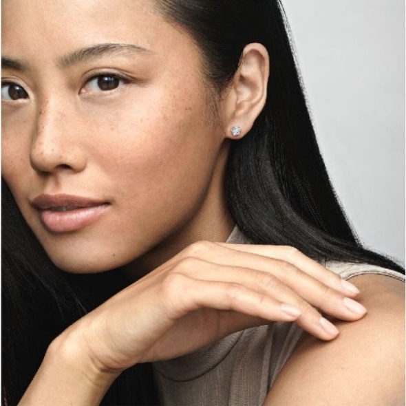 Celestial Sparkling Star Stud Earrings Pandora CA