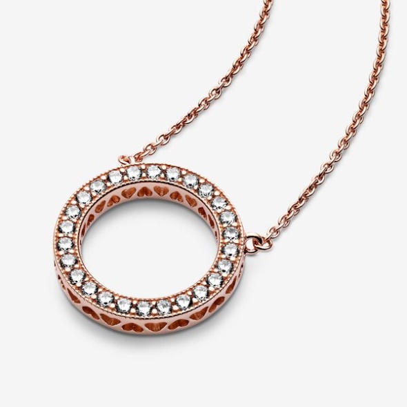 Circle Of Sparkle Pandora CA Necklace