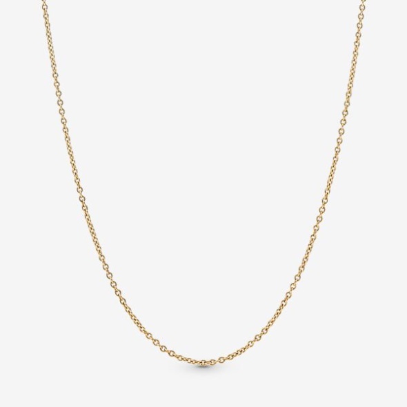 Classic Anchor Chain Necklace Pandora CA Gold