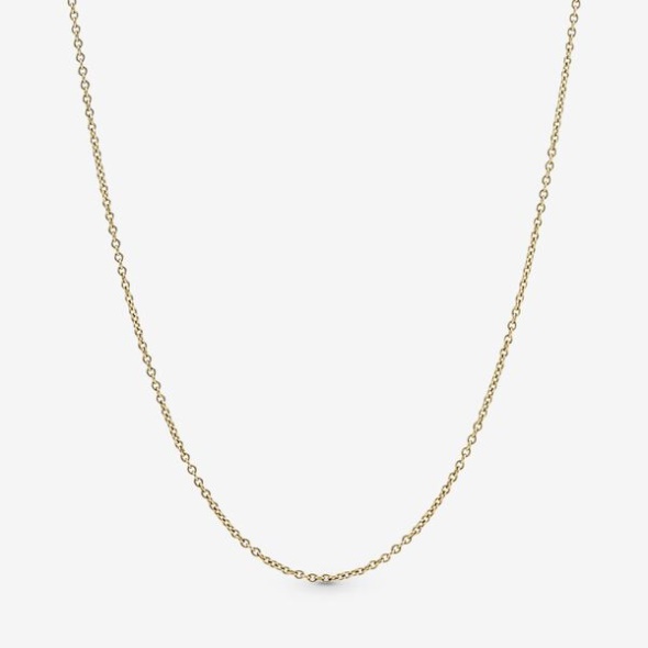 Classic Anchor Chain Necklace Pandora CA Gold