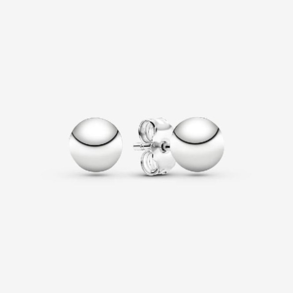 Classic Bead Stud Earrings Pandora CA