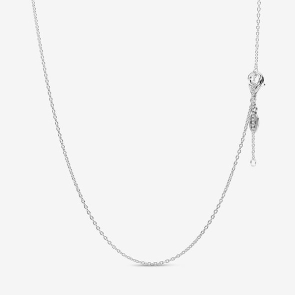 Classic Cable Chain Necklace Pandora CA Sterling Silver