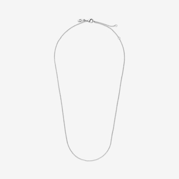 Classic Cable Chain Necklace Pandora CA Sterling Silver