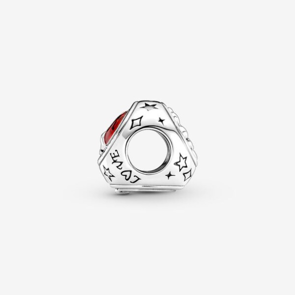 Clover Horseshoe Ladybird Three-Sided Charm Pandora CA