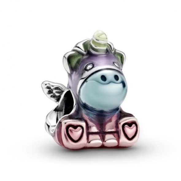 Colourful Rainbow Bruno the Unicorn Charms Pandora CA