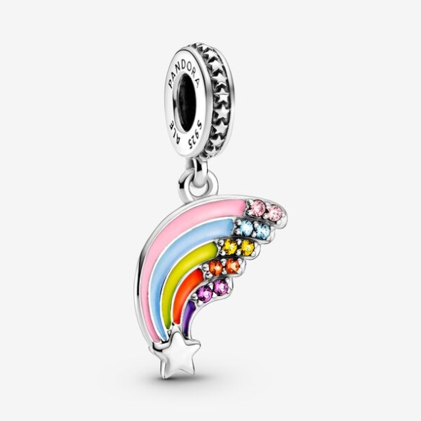 Colourful Rainbow Dangle Charm Pandora CA