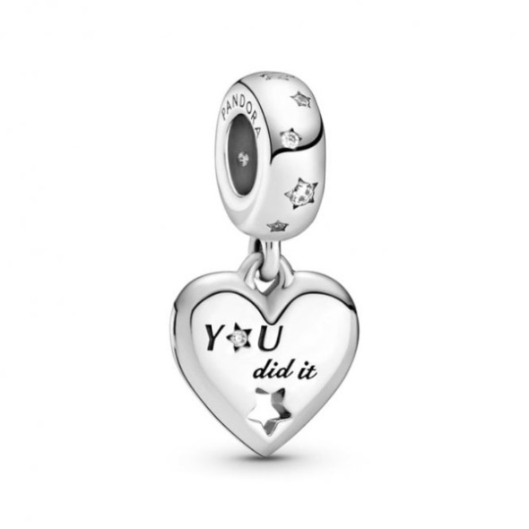 Congratulations Heart  Stars Dangle Charms Pandora CA