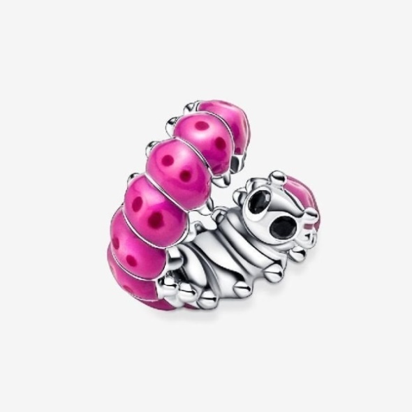 Cute Curled Caterpillar Charm Pandora CA