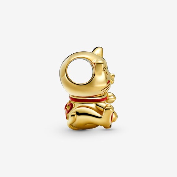 Cute Fortune Cat Charm Pandora CA