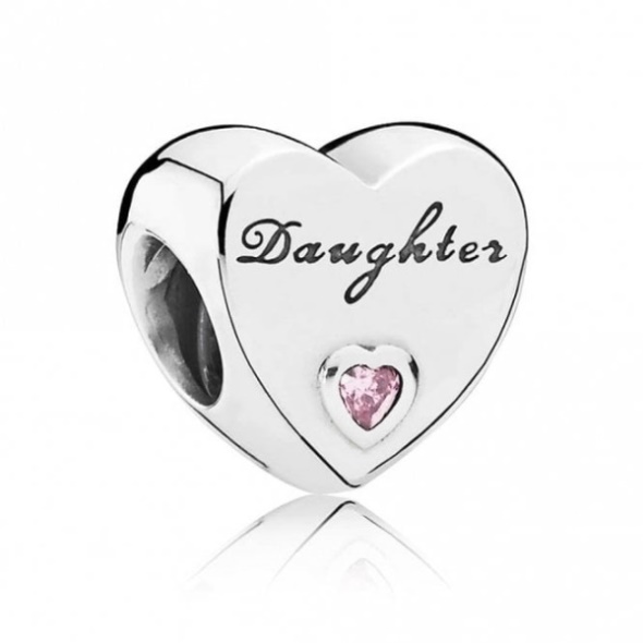 Daughter Heart Charms Pandora CA
