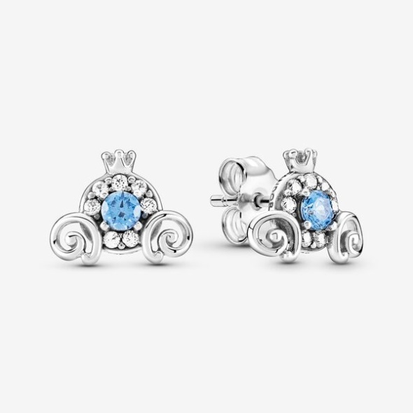 Disney Cinderella Pumpkin Coach Stud Earrings Pandora CA