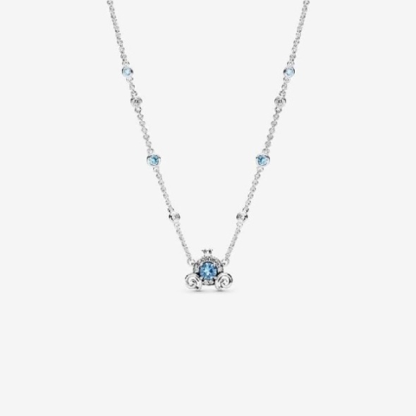 Disney Pumpkin Coach Collier Necklace Pandora CA