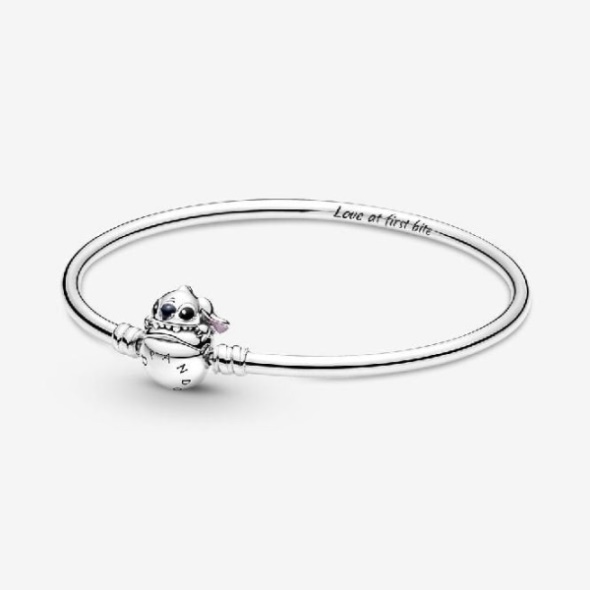Disney Stitch Biting Clasp Bangle Pandora CA