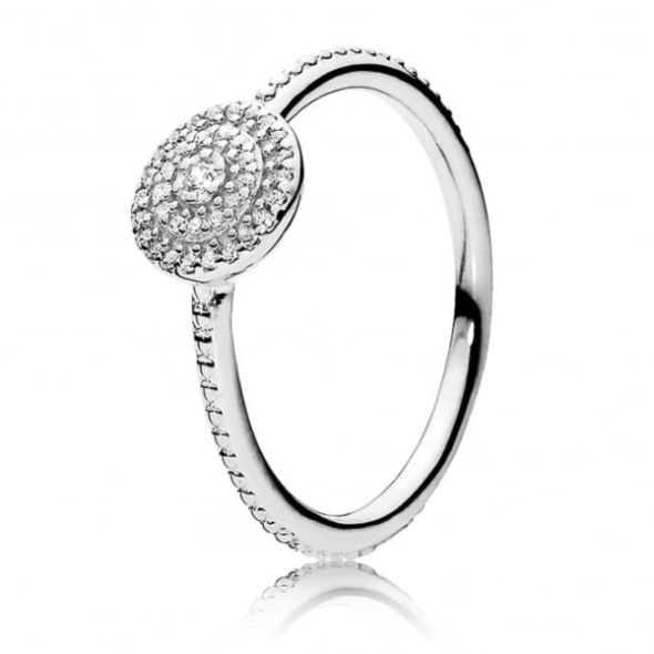Elegant Pandora CA Brand Sparkle Ring