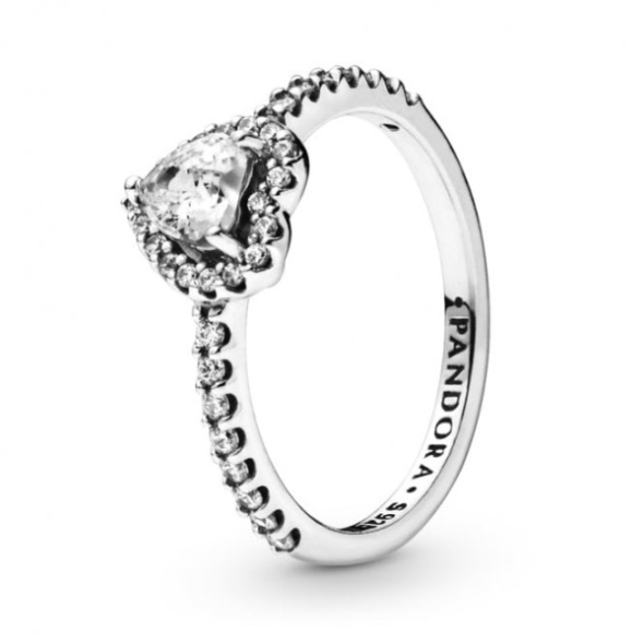 Elevated Heart Ring Pandora CA