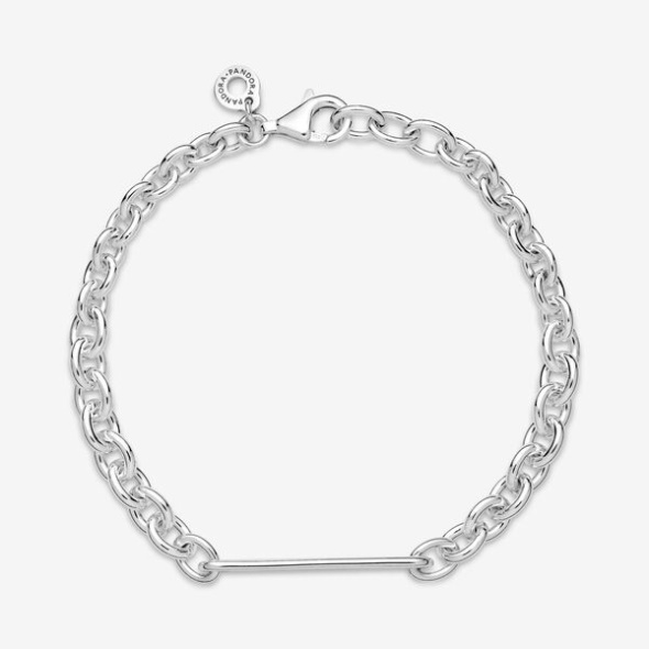 Engravable Bar Link Bracelet Pandora CA