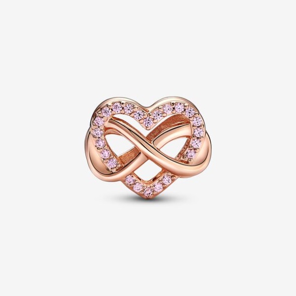 Family Infinity Pink Heart Charm Pandora CA