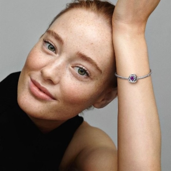 February Birthstone Eternity Circle Charms Pandora CA