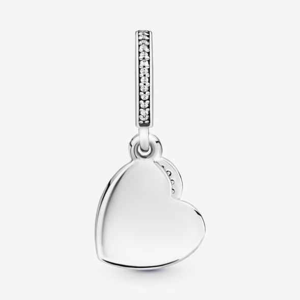 Forever Friends Heart Dangle Charm Pandora CA